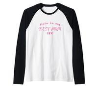 Vivir EN MI Mejor ERA DE MAMÁ v2 Camiseta Manga Raglan
