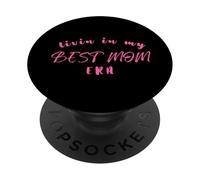 Vivir EN MI Mejor ERA DE MAMÁ v2 PopSockets PopGrip Adhesivo