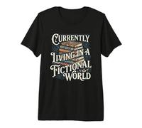 Vivir en un Mundo ficticio Camiseta Premium