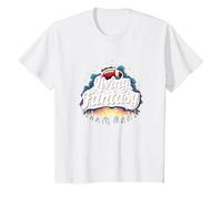 Vivir en un sueño de Fan de fútbol de fantasía Camiseta, Niños, Blanco, 12 años