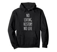 Vivir Historia Amante Hombres Mujeres Historia Buff Reconstrucción Sudadera con Capucha