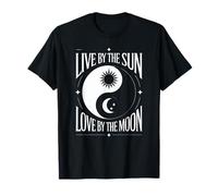 Vivir Junto al Sol Amor por la Luna Camiseta