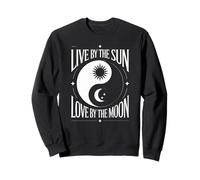 Vivir Junto al Sol Amor por la Luna Sudadera