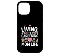 Vivir La Jardinería Mamá Vida Flores Corazones Carcasa para iPhone 12 Mini