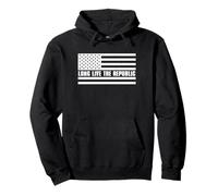 Vivir la República Patriótica Patria Loyal Democratic Sudadera con Capucha
