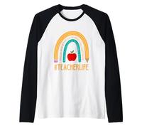 Vivir la vida amorosa como maestro, enseñando tutor TeachingLife Camiseta Manga Raglan