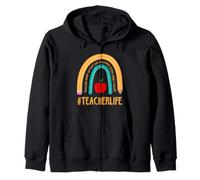 Vivir la vida amorosa como maestro, enseñando tutor TeachingLife Sudadera con Capucha