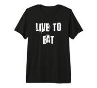 Vivir para Comer Camiseta Premium