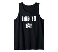 Vivir para Comer Camiseta sin Mangas
