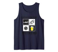 Vivir para el Fin de Semana Camiseta sin Mangas