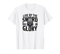 Vivir por la Espada Muere en Gloria Camiseta