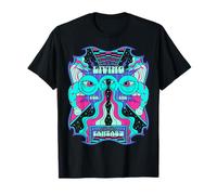 Vivir por la fantasía - Gráfico de visión psicodélica Camiseta