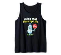 Vivir Que estallan la Vida Condición autoinmune Camiseta sin Mangas
