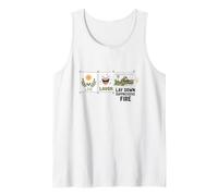 Vivir, reír, Poner Fuego supresor, Humor Militar Divertido Camiseta sin Mangas