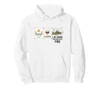 Vivir, reír, Poner Fuego supresor, Humor Militar Divertido Sudadera con Capucha