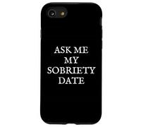 Vivir Sobrio Sobriedad Fecha Sobrio Aniversario AA Recovery Carcasa para iPhone SE (2020) / 7/8