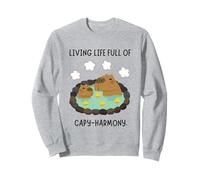Vivir una vida llena de Capy-Harmony Sudadera