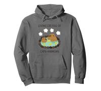 Vivir una vida llena de Capy-Harmony Sudadera con Capucha