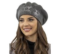 Vivisence Boina De Lana para Mujeres 7050, Gris Oscuro,Talla Única