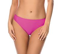 Vivisence Braguita De Bikini Clásica Sin Estampado para Mujeres 3000, Rosa,38
