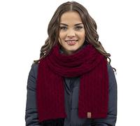 Vivisence Bufanda Elegante para Mujeres De Corte Clásico Y Ajuste Hecha De Hilo Cálido Ideal para Los Días Fríos Diseñada para Proteger del Viento Y El Frío