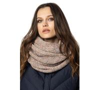 Vivisence Inviernales De Las Mujeres Bufanda Redonda Elegante Con Corte Clásico Hecha De Hilo Cálido Para Damas Ideal Para Los Días Fríos De Invierno Perfecta Para Cada, Marrón Melange,Talla Única