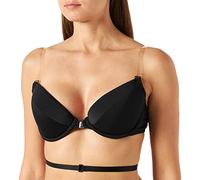 Vivisence Sujetador Push-Up Multiuso, Espalda Al Aire 1040, Negro,85C