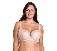 Vivisence Sujetador Semi-Acolchado con Motivo Floral para Mujeres 1045, Rosa,90F