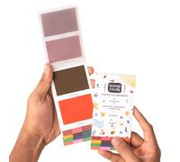 Viviva Colorsheets, hojas de colores con acuarela, 16 acuarelas vibrantes, para exteriores y viajes, set primavera