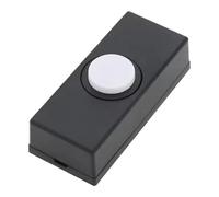 VIVIWI Campanas de puerta de cableado, botones pulsadores de timbre montado en la pared, interruptor de cableado duro, botón de timbre de puerta