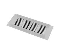 VIVIWI Rejilla de ventilación ancha perforada de aleación de aluminio, cubierta de ventilación de aire, rejillas rectangulares, rejillas de metal