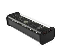 VIVIWI Welding 4x21700 - Caja de batería para teléfonos móviles con salidas USB C, carga rápida