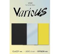 VIVIZ 3rd Mini Album - VarioUS (Photobook) (CLAZZY Ver. + SIDE-A Ver. + OFF&ON Ver.)