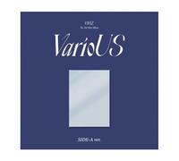VIVIZ VarioUS 3rd Mini Album Photobook SIDE-A Version CD+1p Poster+60p PhotoBook+1ea Lyrics Newspaper+1p Staff Only Card+1p Folding PhotoCard+3p PhotoCard+1ea 3Cut Film Photo+1ea Sticker+Tracking Sealed
