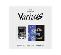 VIVIZ - VarioUS [Photobook] 3er mini álbum + póster plegado (versión lateral A, 1 póster plegado)