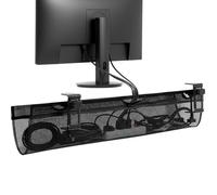 VIVO Malla de 91 cm con Abrazadera para Debajo del Escritorio, Organizador de Cables para estación de Trabajo, gestión de Cables para el hogar y la Oficina, Negro, DESK-AC36MH