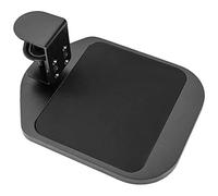 Vivo MOUNT-MS01B - Alfombrilla de ratón Ajustable para computadora y Soporte para Dispositivos, Bandeja de Plataforma giratoria extendida, se Adapta a escritorios de hasta 2 Pulgadas, Color Negro