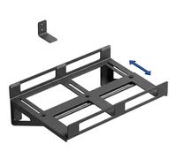VIVO Mount-PC07WL - Soporte de pared ajustable para PC, 3 opciones de montaje, estándar y grande, extensor de escritorio con bloqueo seguro, negro, MOUNT-PC07WL
