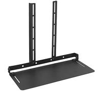 Vivo MOUNT-SF01M - Soporte de Estante para Monitor VESA de 13 Pulgadas, sostiene Dispositivos Multimedia, Altavoces, routers y más, se Adapta a VESA 75 mm, 100 mm, 200 mm, Color Negro