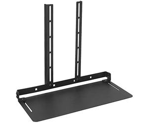 Vivo MOUNT-SF01M - Soporte de Estante para Monitor VESA de 13 Pulgadas, sostiene Dispositivos Multimedia, Altavoces, routers y más, se Adapta a VESA 75 mm, 100 mm, 200 mm, Color Negro
