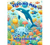 VIVO NO MAR - PARA COLORIR