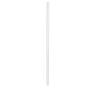 VIVO Poste de soporte para monitor de 3 secciones de acero blanco extra alto de 39 pulgadas, poste central resistente para soportes de monitor, PT-SD-PL01BW