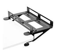 VIVO Soporte de escritorio con abrazadera para PC con opción de montaje en pared, soporte estándar y grande para computadora de juegos, ajustable con bloqueo seguro, negro, MOUNT-PC07G