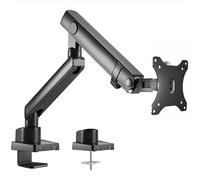VIVO Soporte de Escritorio de Aluminio Monitor único con Brazo de Motor de elevación, se Adapta a Pantallas de hasta 32 Pulgadas, STAND-V101BB