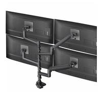 VIVO Soporte de escritorio extra alto para monitor de brazo neumático para pantallas de hasta 49 pulgadas, capacidad de brazo individual, pantallas de 38 pulgadas para 4 ultra anchos de hasta 44