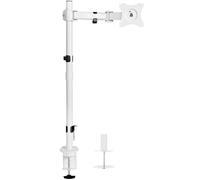 VIVO Soporte de escritorio para monitor individual Soporte extra alto totalmente ajustable para 1 pantalla LCD de hasta 32 pulgadas Pantallas ult