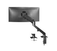 VIVO - Soporte de Montaje para Escritorio, un Brazo de Resorte neumático articulado, Compatible con Pantallas de Monitor de 17 a 27 Pulgadas con MAX VESA 100 x 100