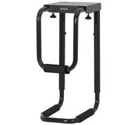 VIVO Soporte de PC Ajustable Resistente para Debajo del Escritorio, Soporte para CPU de computadora con Bloqueo Seguro, soporta hasta 30 kg, Negro, MOUNT-PC04B