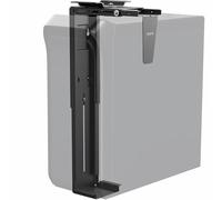 Vivo Soporte para computadora Debajo del Escritorio y la Pared de 8.3 a 13 Pulgadas de Ancho para Oficina y Juegos, Soporte Grande para máquina de CPU con Giro y Bloqueo, soporta 44 Libras, Negro