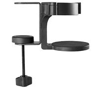 Vivo - Soporte para Tazas de Escritorio y Cama, Soporte Ajustable para Bebidas sin derrames, Soporte para Botellas hidráulicas, Tazas de café, fácil de Instalar, Montaje en Superficie Horizontal o